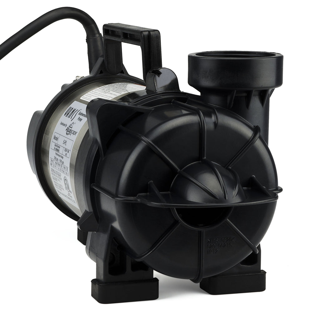 Aquascape 5-PL 5000 Solids-Handling Pond Pump Front View