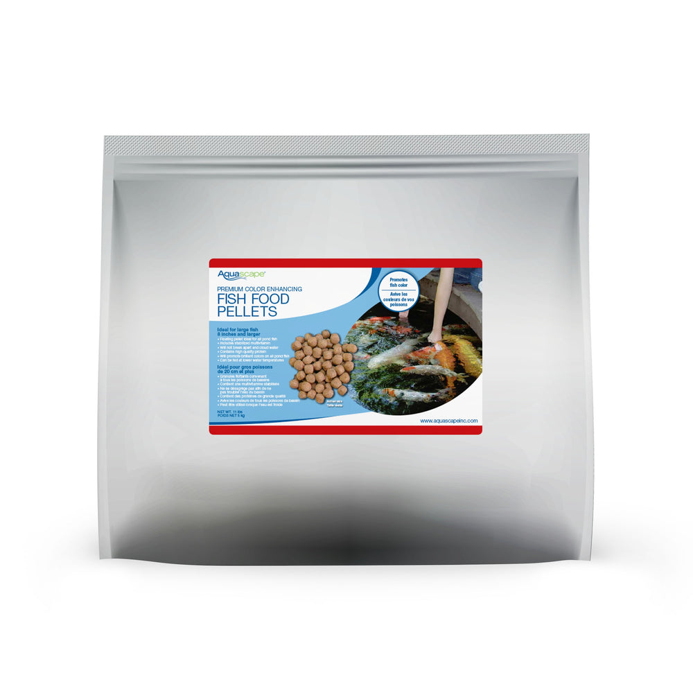 Premium Color Enhancing Fish Food Pellets
