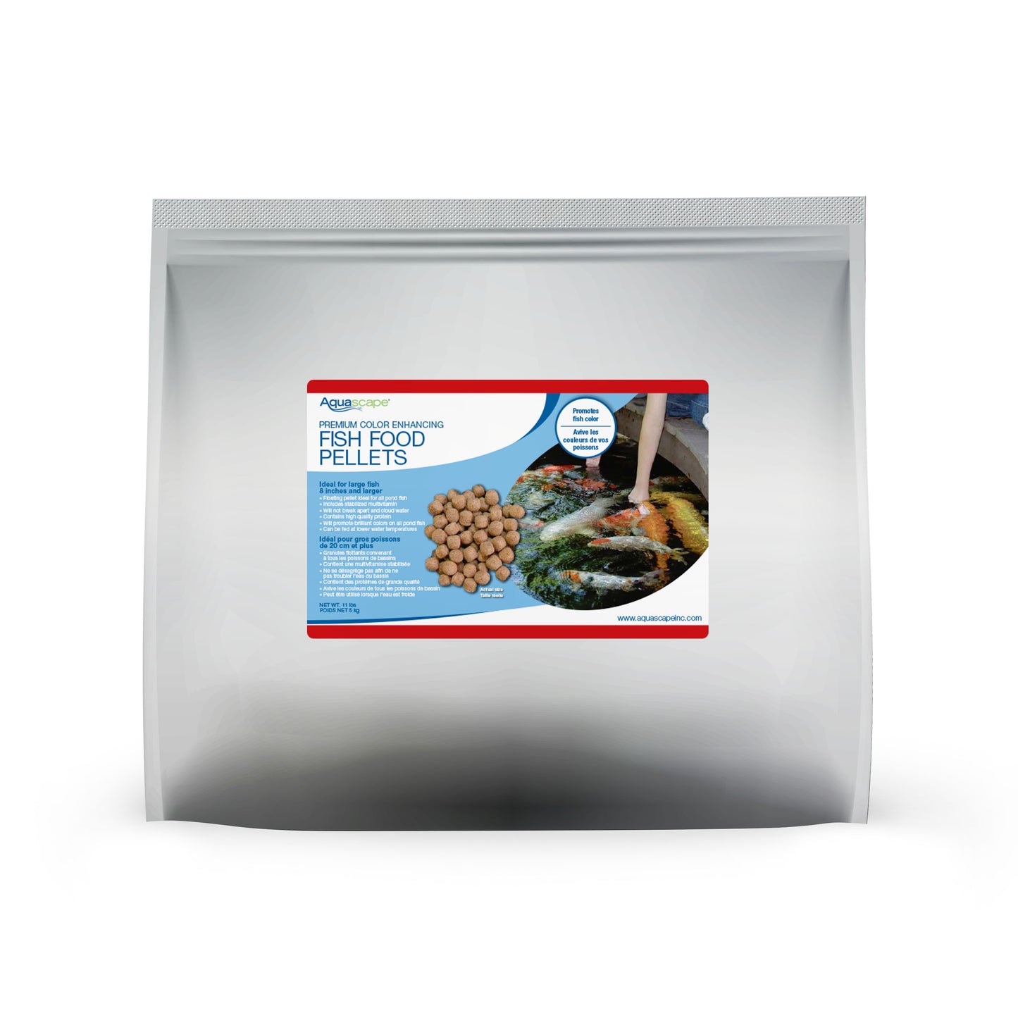 Premium Color Enhancing Fish Food Pellets