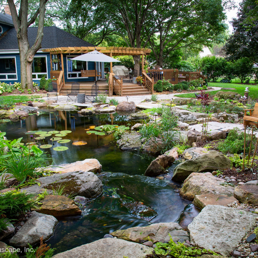 Aquascape Large Pond Kit 21' X 26' with SLD 5000-9000 Adjustable
