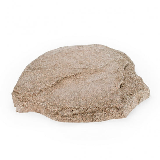 Signature Series 400/1000 Pond Skimmer Faux Rock Lid Front
