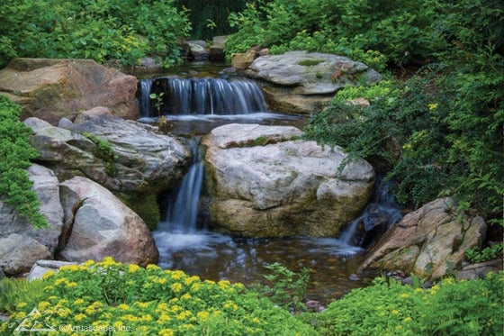 Medium Pondless® Waterfall Kit 16' Stream with AquaSurge® 2000-4000 Adjustable Flow Pond Pump