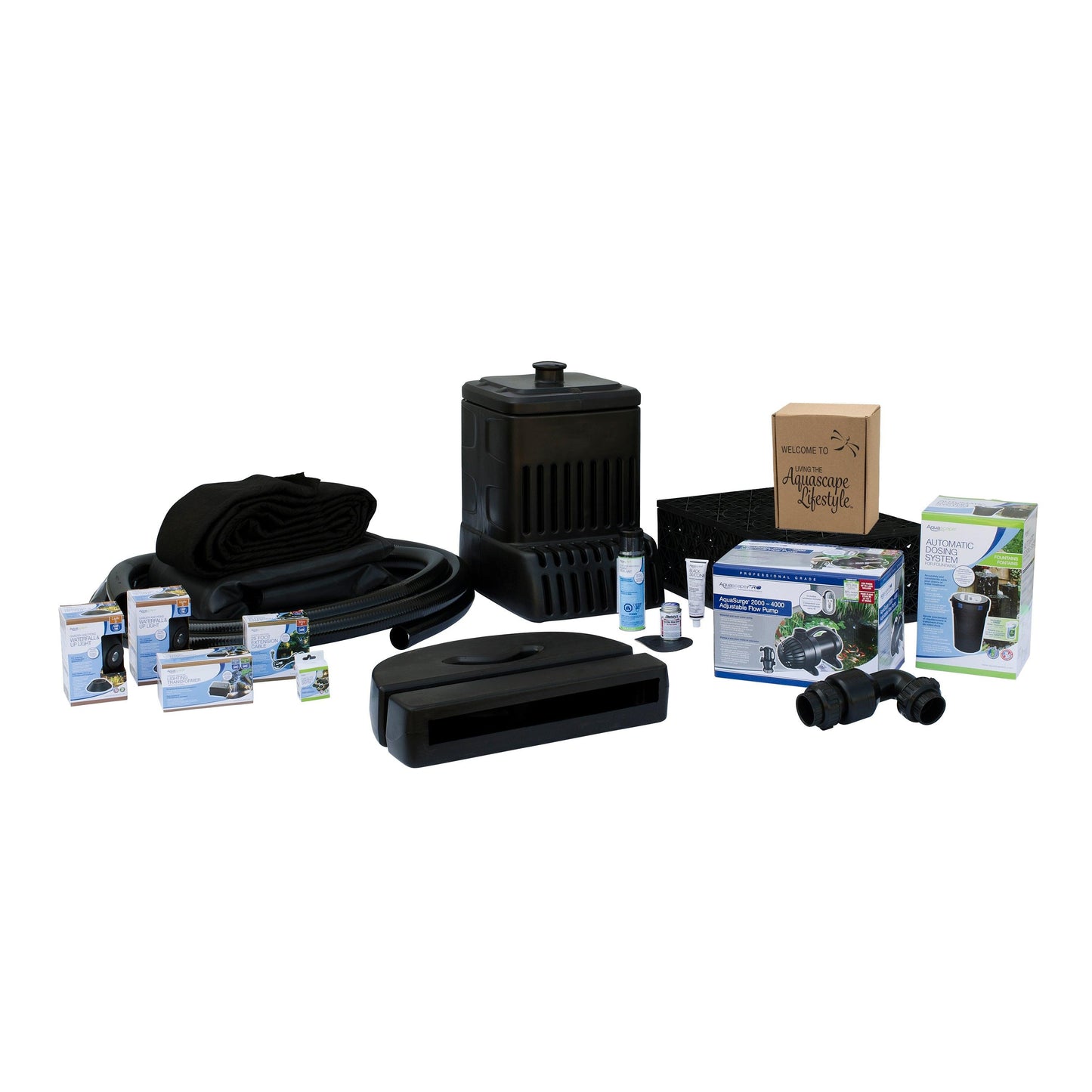 Aquascape Medium Pondless® Waterfall Kit 16' Stream with AquaSurge®