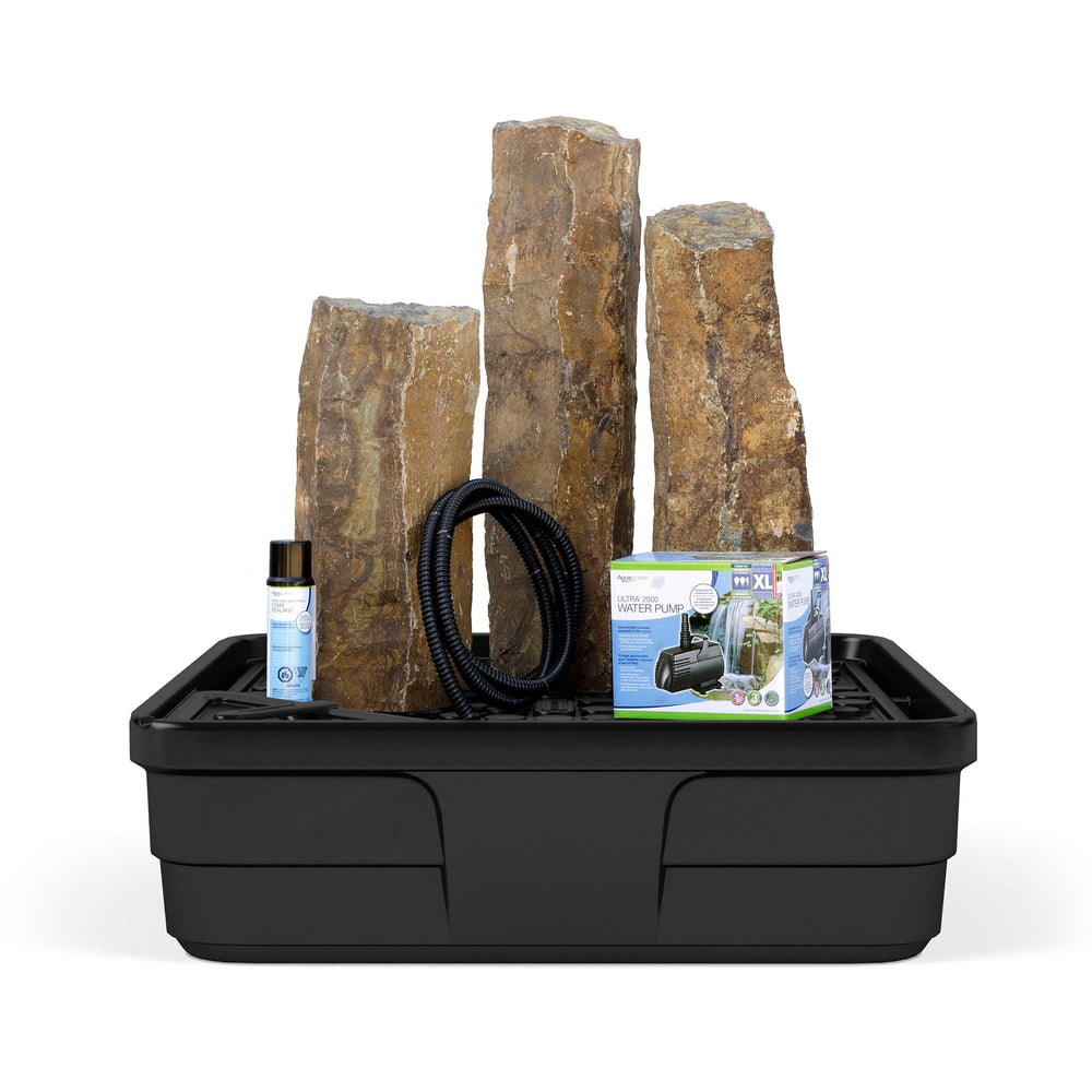 Aquascape Mongolian Basalt Columns Set of 3 Landscape Fountain Kit