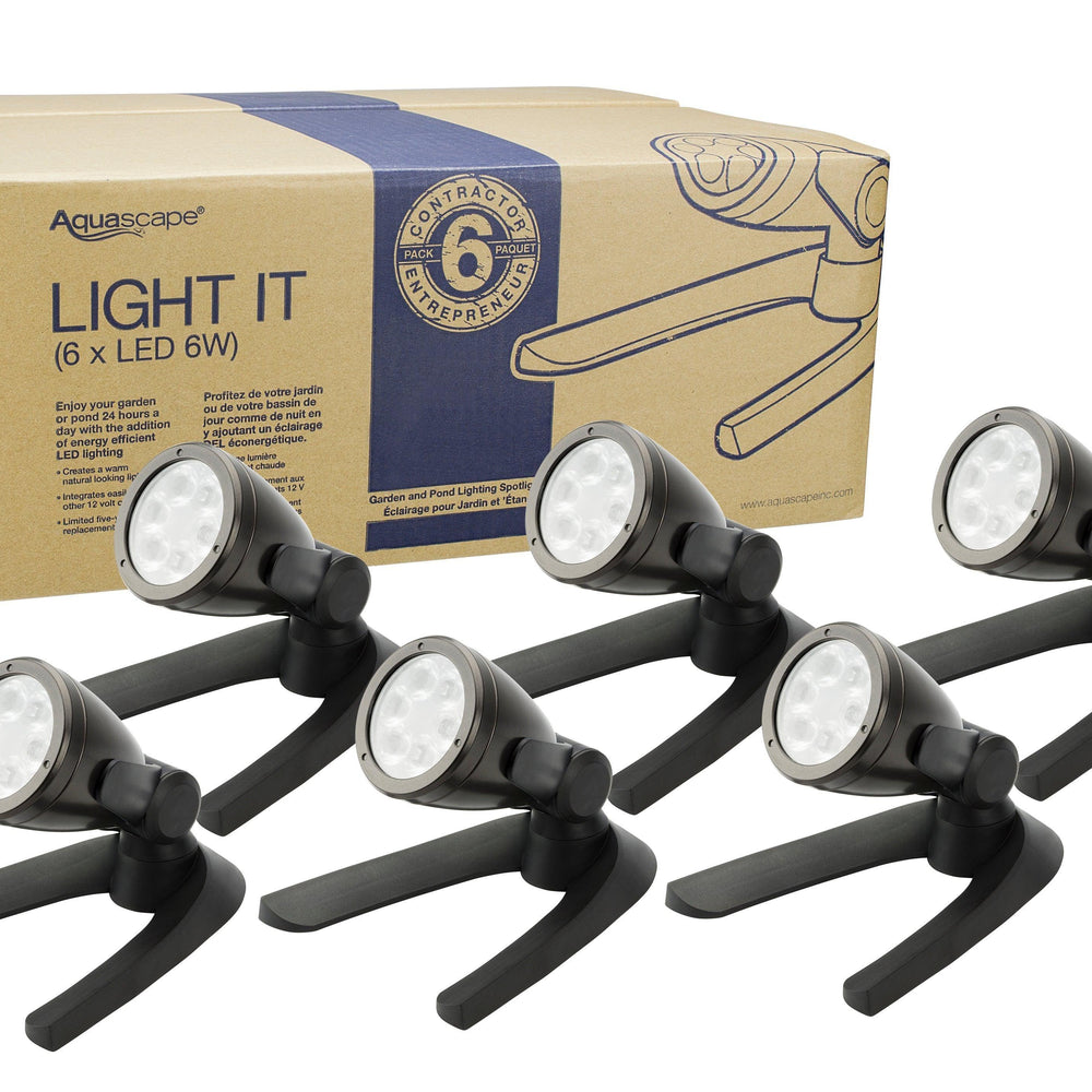 Aquascape 6-Watt Spotlight 6-Pack
