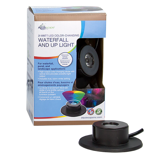 Aquascape 2-Watt Color-Changing Waterfall Light, Energy-Efficient
