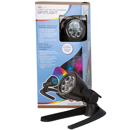 Aquascape 8-Watt Color-Changing Spotlight.