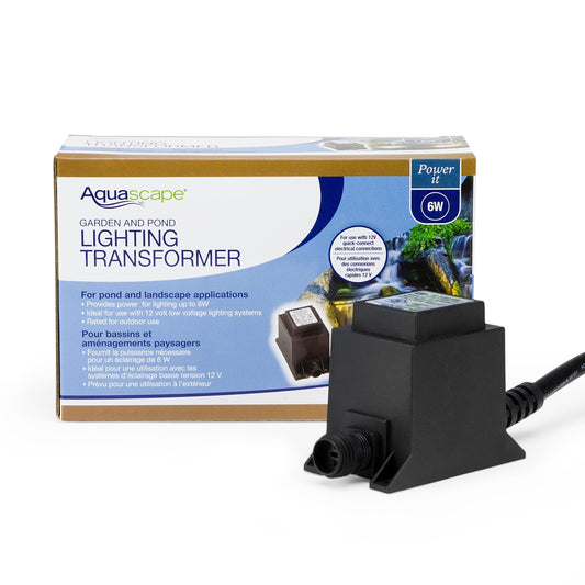 6-Watt Low Voltage Quick-Connect Transformer - Aquascape