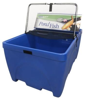 Fish Retail System Hinged Net Front View.